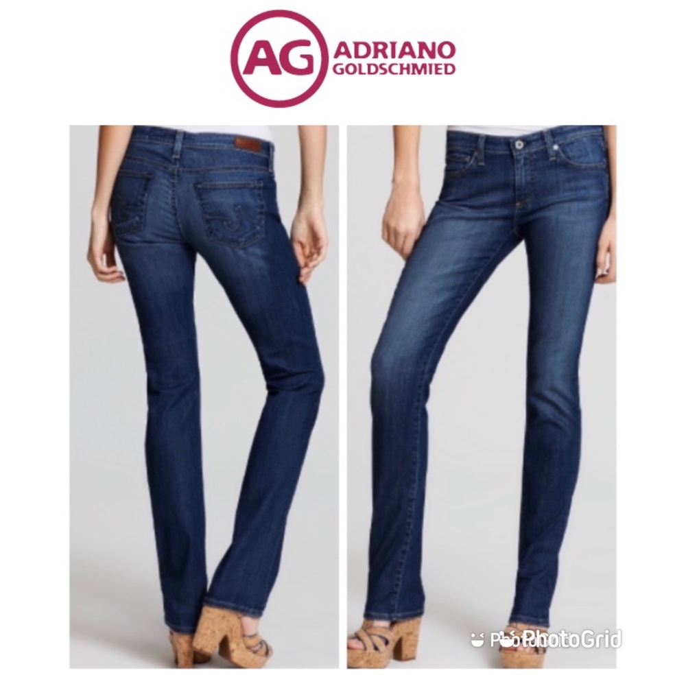 AG ADRIANO GOLDSCHMIED Jeans Women’s 26R Charlotte Straight Leg LIKE NEW!